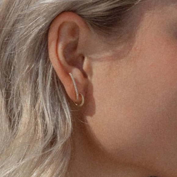 Alco Boca Ear Climbers - Silver - Picture 2 of 4